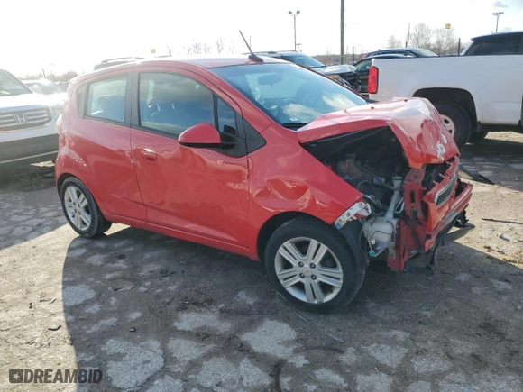 2013 Chevrolet Spark LS with VIN KL8CB6S93DC625009, listed as a Copart auction lot 86718344 with 136,393 mi miles and Salvage Title. Bid and sale history available at carsss.com. Image 4.