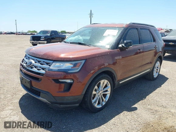 2018 Ford Explorer XLT с VIN 1FM5K7D83JGC84835, выставлен на аукционе IAAI как лот 41954893 с пробегом 47 821 миль миль и . История ставок и продаж доступна на DreamBid. Изображение 2.