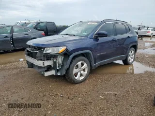 2018 Jeep Compass Latitude z VIN 3C4NJCBB3JT194174, wystawiony jako Copart lot #63623105 z przebiegiem 78 716 mil mil oraz Szkoda całkowita • Salvage title. Historia ofert i sprzedaży dostępna na DreamBid. Obrazek 1.