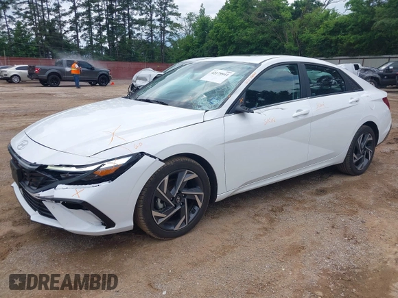 2024 Hyundai Elantra Limited with VIN KMHLP4DG5RU827792, listed as a IAAI auction lot 42179911 with 18,632 mi miles and . Bid and sale history available at DreamBid. Image 17.