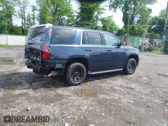 2019 Chevrolet Tahoe Commercial z VIN 1GNLCDEC1KR218436, wystawiony jako IAAI lot #42286365 z przebiegiem 119 981 mil mil oraz . Historia ofert i sprzedaży dostępna na DreamBid. Obrazek 4.
