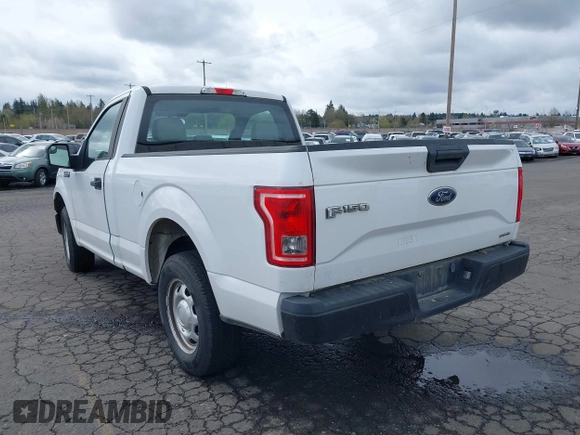 2016 Ford F-150 XL with VIN 1FTMF1C85GKE18267, listed as a IAAI auction lot 41921826 with 122,686 mi miles. Bid and sale history available at carsss.com. Image 3.