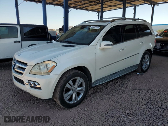 2011 Mercedes-Benz GL-Class GL 450 with VIN 4JGBF7BE3BA643461, listed as a Copart auction lot 75980524 with 207,842 mi miles and Salvage Title. Bid and sale history available at carsss.com. Image 1.