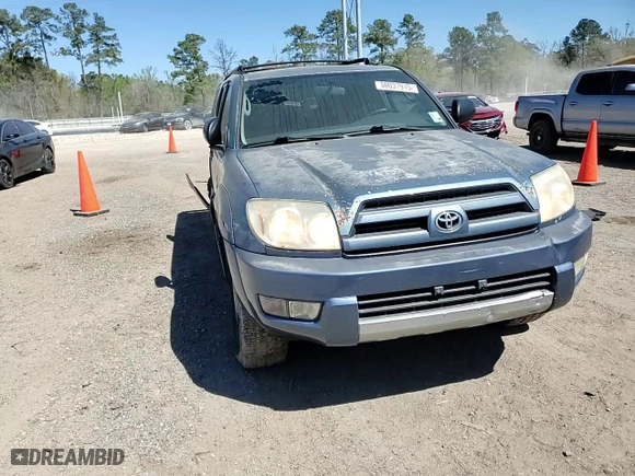 2004 Toyota 4Runner SR5 with VIN JTEZU14R640034147, listed as a Copart auction lot 50037915 with 221,105 mi miles and Salvage Title. Bid and sale history available at carsss.com. Image 10.