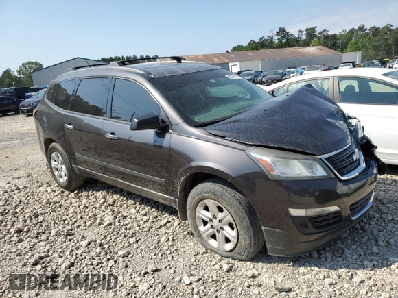 2014 Chevrolet Traverse LS z VIN 1GNKRFED8EJ279316, wystawiony jako Copart lot #53733635 z przebiegiem 151 079 mil mil oraz Szkoda całkowita • Salvage title. Historia ofert i sprzedaży dostępna na DreamBid. Obrazek 4.
