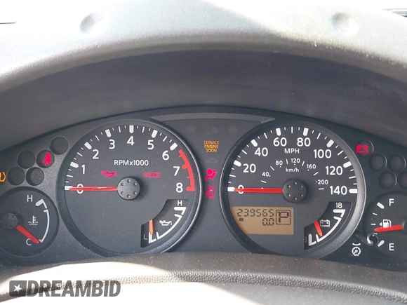 2005 Nissan Frontier SE with VIN 1N6AD06U65C423722, listed as a IAAI auction lot 42184297 with 239,565 mi miles and . Bid and sale history available at DreamBid. Image 7.