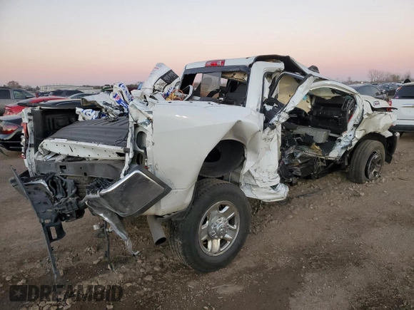 2022 Ram 2500 Tradesman with VIN 3C6UR5CJ2NG125553, listed as a Copart auction lot 80097334 with 0 mi miles and Salvage Title. Bid and sale history available at carsss.com. Image 3.