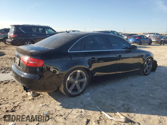 2013 Audi A4 Premium Plus with VIN WAUFFAFL6DN030352, listed as a Copart auction lot 88593945 with 147,114 mi miles and Salvage Title. Bid and sale history available at carsss.com. Image 3.