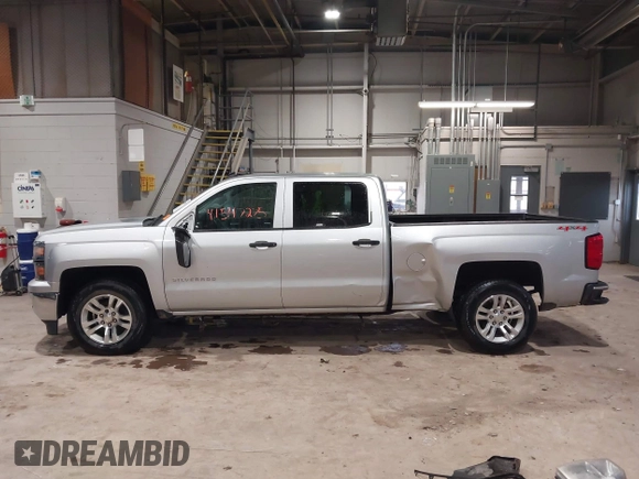 2014 Chevrolet Silverado 1500 LT with VIN 3GCUKREC7EG194659, listed as a IAAI auction lot 41547275 with 161,046 mi miles and . Bid and sale history available at DreamBid. Image 14.