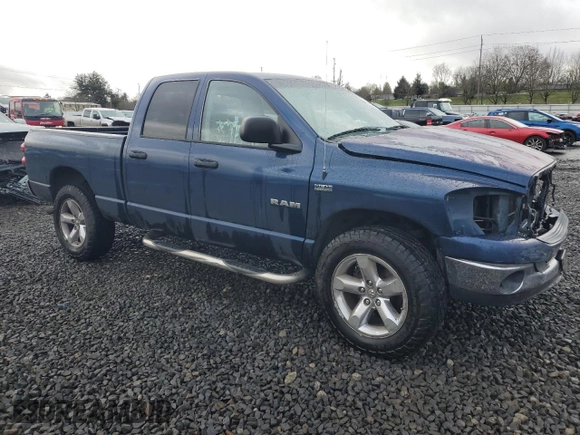 2008 Dodge 1500 ST with VIN 1D7HU18298J220512, listed as a Copart auction lot 44269115 with 222,610 mi miles and Salvage Title. Bid and sale history available at DreamBid. Image 4.