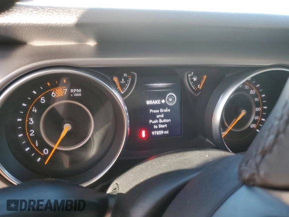 2018 Jeep Wrangler Unlimited Sport S with VIN 1C4HJXDN3JW302976, listed as a Copart auction lot 56457455 with 97,859 mi miles and Non repairable. Bid and sale history available at DreamBid. Image 9.