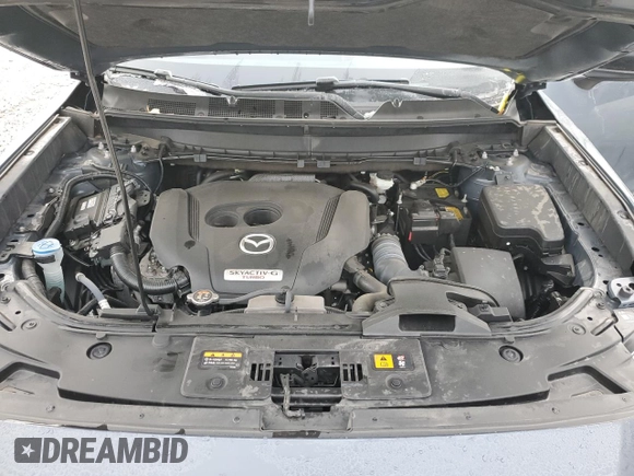 2023 Mazda CX-9 Carbon Edition with VIN JM3TCBDY1P0634256, listed as a Copart auction lot 86912234 with 35,975 mi miles and Salvage Title. Bid and sale history available at carsss.com. Image 12.