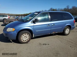 2007 Chrysler Town & Country LWB LX with VIN 2A4GP44R67R170187, listed as a Copart auction lot 74459034 with 135,221 mi miles and Salvage Title. Bid and sale history available at carsss.com. Image 1.