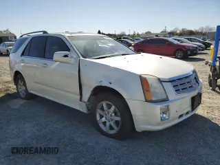 2007 Cadillac SRX with VIN 1GYEE637X70144937, listed as a Copart auction lot 47027945 with 107,949 mi miles and Salvage Title. Bid and sale history available at DreamBid. Image 4.