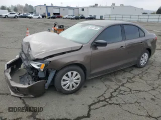 2013 Volkswagen Jetta Sedan S with VIN 3VW2K7AJ8DM412220, listed as a Copart auction lot 85917804 with 130,059 mi miles and Salvage Title. Bid and sale history available at carsss.com. Image 1.