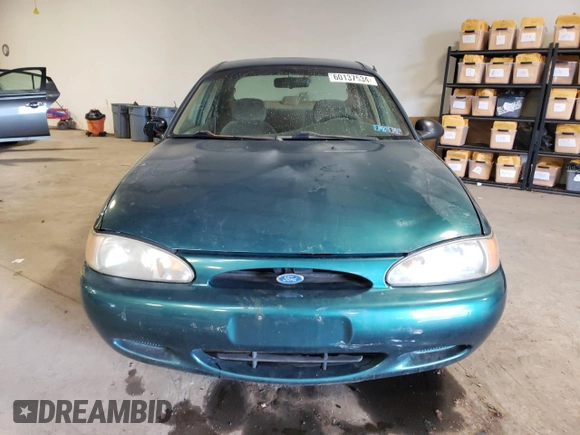 1997 Ford Escort LX with VIN 1FALP13P8VW210282, listed as a Copart auction lot 60137534 with 78,943 mi miles and Salvage Title. Bid and sale history available at DreamBid. Image 5.