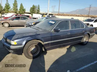 2001 BMW 7 Series 740iL with VIN WBAGH83461DP29311, listed as a Copart auction lot 75264604 with 143,972 mi miles and Clean Title. Bid and sale history available at carsss.com. Image 1.