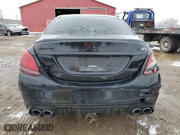 2020 Mercedes-Benz C 43 AMG z VIN 55SWF6EB3LU334503, wystawiony jako Copart lot #46309145 z przebiegiem 67 918 mil mil oraz Szkoda całkowita • Salvage title. Historia ofert i sprzedaży dostępna na DreamBid. Obrazek 6.