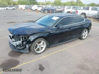 2018 Audi A5 Sportback Premium Plus with VIN WAUENCF55JA064085, listed as a IAAI auction lot 41200792 with 19,273 mi miles. Bid and sale history available at carsss.com. Image 18.