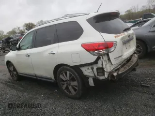 2013 Nissan Pathfinder Platinum z VIN 5N1AR2MM0DC613190, wystawiony jako Copart lot #51252275 z przebiegiem 184 254 mil mil oraz Szkoda całkowita • Salvage title. Historia ofert i sprzedaży dostępna na DreamBid. Obrazek 2.
