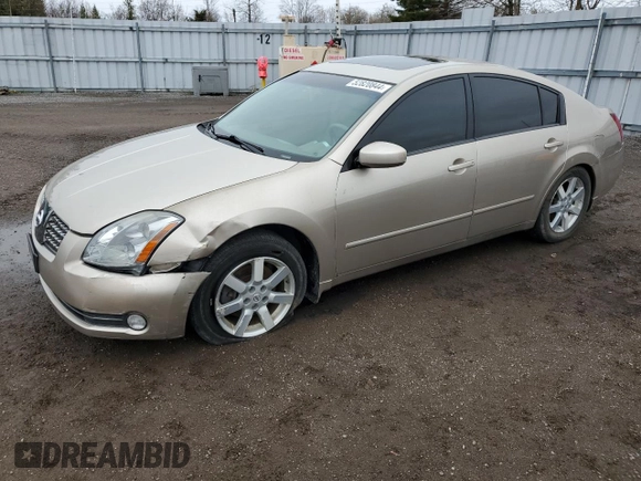 2004 Nissan Maxima SE with VIN 1N4BA41E64C924122, listed as a Copart auction lot 52820844 with 98,016 mi miles and Clean Title. Bid and sale history available at carsss.com. Image 1.