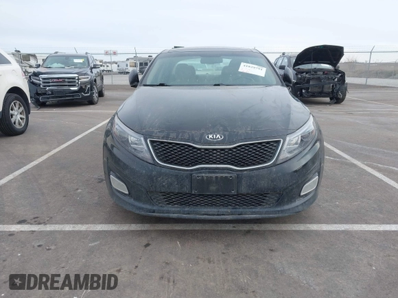 2015 Kia Optima EX with VIN 5XXGN4A78FG363351, listed as a IAAI auction lot 41829791 with 126,501 mi miles. Bid and sale history available at carsss.com. Image 6.