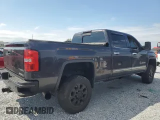 2015 GMC Sierra 2500HD available WiFi Denali with VIN 1GT120E82FF673729, listed as a Copart auction lot 49147965 with 0 mi miles and Salvage Title. Bid and sale history available at carsss.com. Image 3.