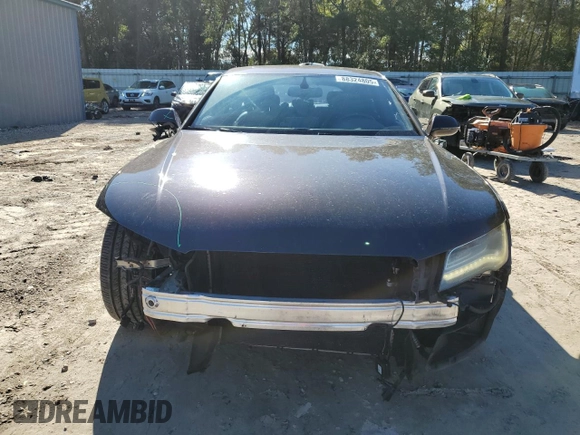 2015 Audi A7 Premium Plus with VIN WAUWGAFC1FN029061, listed as a Copart auction lot 88324805 with 91,038 mi miles and Salvage title. Bid and sale history available at DreamBid. Image 5.