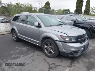 2017 Dodge Journey Crossroad Plus with VIN 3C4PDCGG5HT532396, listed as a IAAI auction lot 41761250 with 116,432 mi miles and . Bid and sale history available at DreamBid. Image 1.