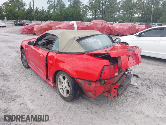2003 Ford Mustang Deluxe with VIN 1FAFP44433F314534, listed as a IAAI auction lot 42368748 with 171,980 mi miles and . Bid and sale history available at DreamBid. Image 3.