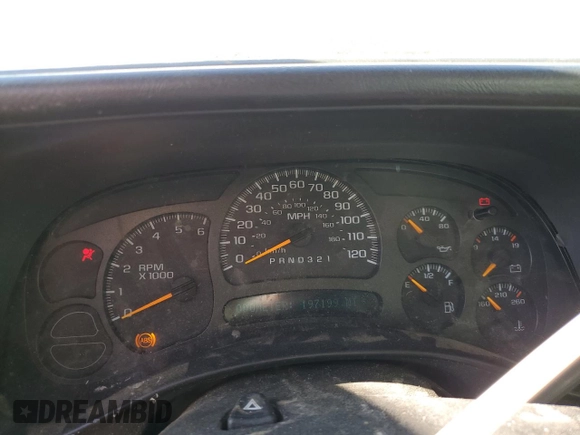2006 Chevrolet Silverado 1500 Work Truck with VIN 1GCEC14V86E187167, listed as a Copart auction lot 74695854 with 197,199 mi miles and Salvage Title. Bid and sale history available at carsss.com. Image 9.