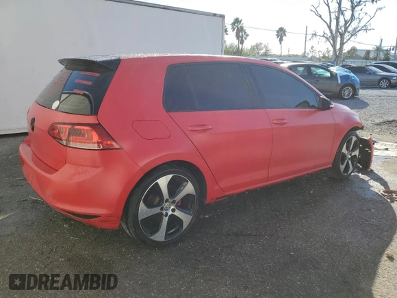 2016 Volkswagen Golf GTI SE with VIN 3VW5T7AU8GM010917, listed as a Copart auction lot 89059365 with 149,362 mi miles and Non Repairable. Bid and sale history available at carsss.com. Image 3.