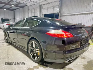 2010 Porsche Panamera Turbo with VIN WP0AC2A73AL091381, listed as a Copart auction lot 62614915 with 58,923 mi miles and Salvage title. Bid and sale history available at DreamBid. Image 3.