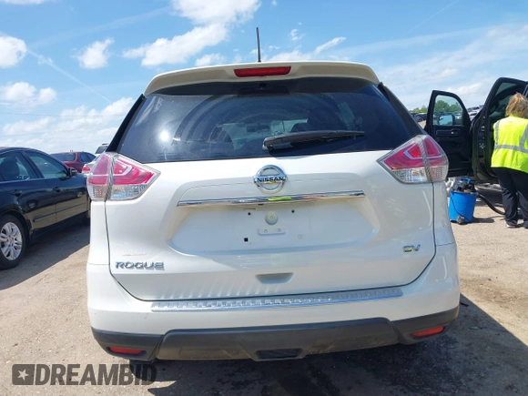 2016 Nissan Rogue SV with VIN KNMAT2MT2GP633600, listed as a IAAI auction lot 39191100 with 128,051 mi miles and . Bid and sale history available at DreamBid. Image 16.