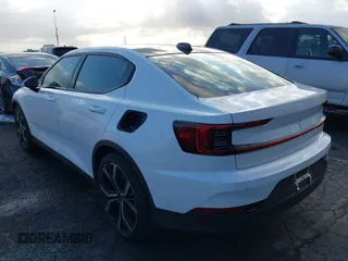 2021 Polestar 2 Launch Edition with VIN LPSED3KA8ML017658, listed as a IAAI auction lot 41538067 with 78,556 mi miles. Bid and sale history available at carsss.com. Image 3.