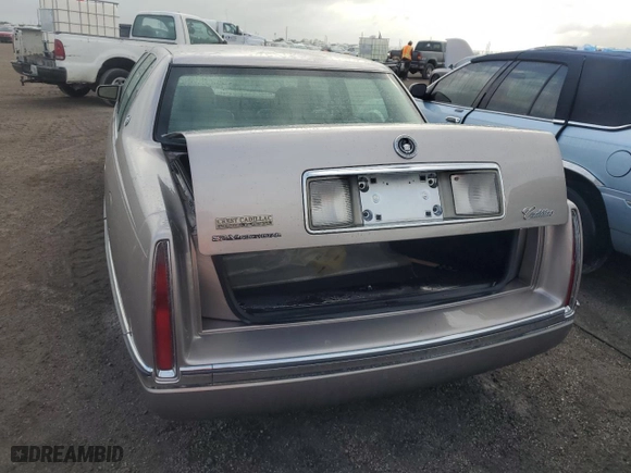 1996 Cadillac DeVille with VIN 1G6KD52Y2TU307389, listed as a Copart auction lot 78634834 with 0 mi miles and Non Repairable. Bid and sale history available at carsss.com. Image 6.