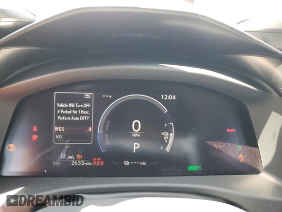 2025 Lexus RZ 300e Premium z VIN JTJABABB3SA007988, wystawiony jako Copart lot #54241965 z przebiegiem 2 633 mil mil oraz Szkoda całkowita • Salvage title. Historia ofert i sprzedaży dostępna na DreamBid. Obrazek 9.