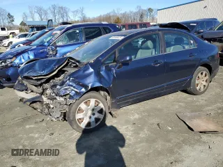 2006 Honda Civic LX z VIN 1HGFA165X6L057699, wystawiony jako Copart lot #88549825 z przebiegiem Nie podano mil oraz Szkoda całkowita • Salvage title. Historia ofert i sprzedaży dostępna na DreamBid. Obrazek 1.