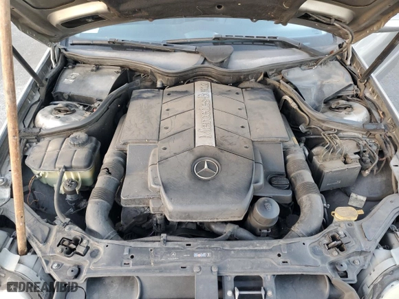 2003 Mercedes-Benz CLK-Class 5.0L with VIN WDBTJ75J13F024814, listed as a Copart auction lot 84953374 with 199,279 mi miles and Clean Title. Bid and sale history available at carsss.com. Image 11.