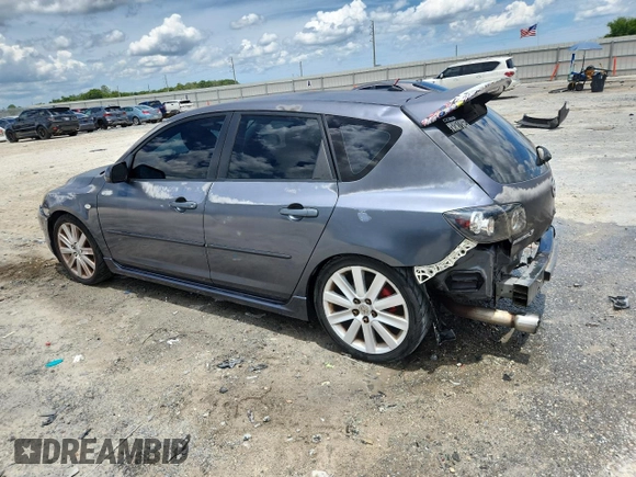 2008 Mazda 3 Mazdaspeed3 Sport with VIN JM1BK34M281122981, listed as a Copart auction lot 63225665 with 142,501 mi miles and Salvage title. Bid and sale history available at DreamBid. Image 2.