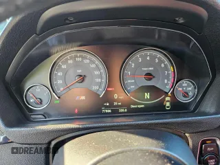 2017 BMW M4 with VIN WBS3R9C35HA014021, listed as a Copart auction lot 76403244 with 77,986 mi miles and Clean Title. Bid and sale history available at carsss.com. Image 8.