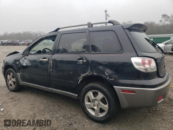 2004 Mitsubishi Outlander SE with VIN JA4LX41F04U057357, listed as a Copart auction lot 45090925 with 260,485 mi miles and Salvage Title. Bid and sale history available at carsss.com. Image 2.