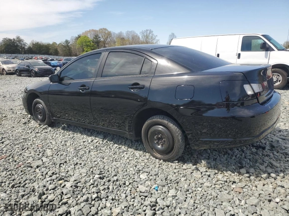 2009 Mitsubishi Galant ES with VIN 4A3AB36FX9E007420, listed as a Copart auction lot 50624855 with 253,584 mi miles and Salvage Title. Bid and sale history available at carsss.com. Image 2.