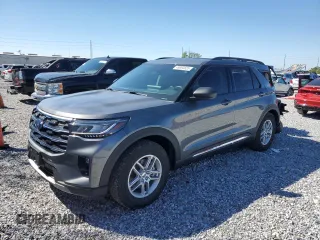 2025 Ford Explorer Active with VIN 1FMUK7DH6SGB16295, listed as a Copart auction lot 48884825 with 193 mi miles and Salvage Title. Bid and sale history available at carsss.com. Image 1.