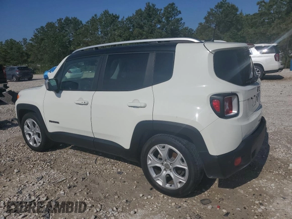 2018 Jeep Renegade Limited z VIN ZACCJADB6JPG74175, wystawiony jako Copart lot #55968915 z przebiegiem 147 595 mil mil oraz Czysty tytuł • Clean title. Historia ofert i sprzedaży dostępna na DreamBid. Obrazek 2.
