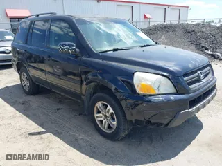 2004 Honda Pilot EX with VIN 2HKYF18524H546430, listed as a IAAI auction lot 42060241 with 126,931 mi miles. Bid and sale history available at carsss.com. Image 1.