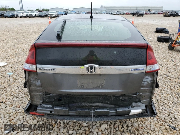2013 Honda Insight with VIN JHMZE2H35DS005495, listed as a Copart auction lot 51988705 with 66,033 mi miles and Salvage title. Bid and sale history available at DreamBid. Image 6.
