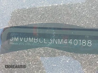2022 Mazda CX-30 S Carbon Edition with VIN 3MVDMBCL3NM440188, listed as a IAAI auction lot 42259723 with 48,555 mi miles and . Bid and sale history available at DreamBid. Image 9.