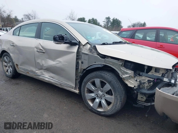 2010 Buick LaCrosse CXL with VIN 1G4GC5EG5AF309336, listed as a IAAI auction lot 41905579 with 90,137 mi miles. Bid and sale history available at carsss.com. Image 6.
