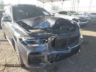 2022 BMW X5 M50i with VIN 5UXJU4C01N9J87147, listed as a IAAI auction lot 41215795 with 47,768 mi miles. Bid and sale history available at carsss.com. Image 6.
